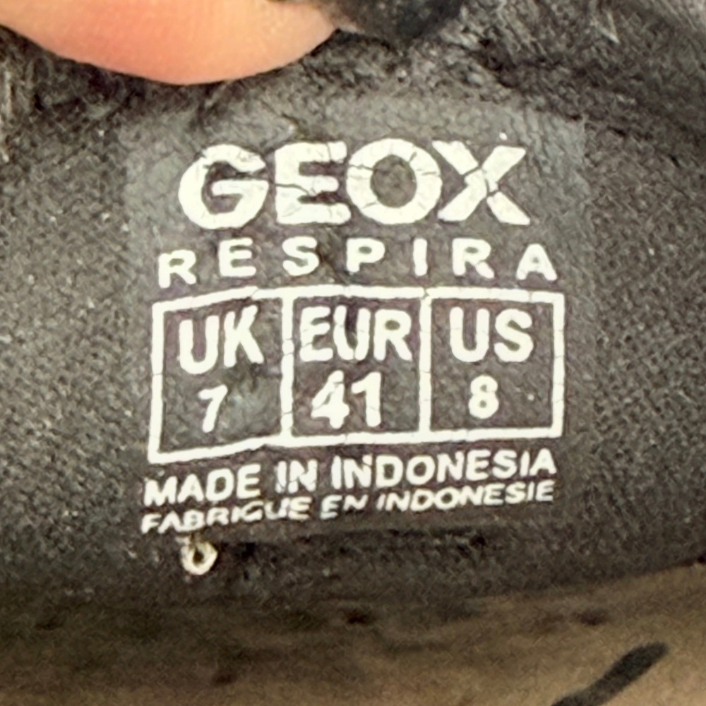 Geox Respira Mens Brown Leather Fisherman‎ Sandals US 8 EUR 41 Bungee Strap - Picture 7 of 8